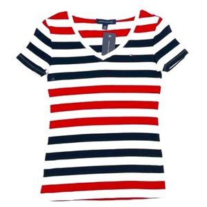 💙2 for 20💙 Tommy Hilfiger Red White & Navy Tee NWT